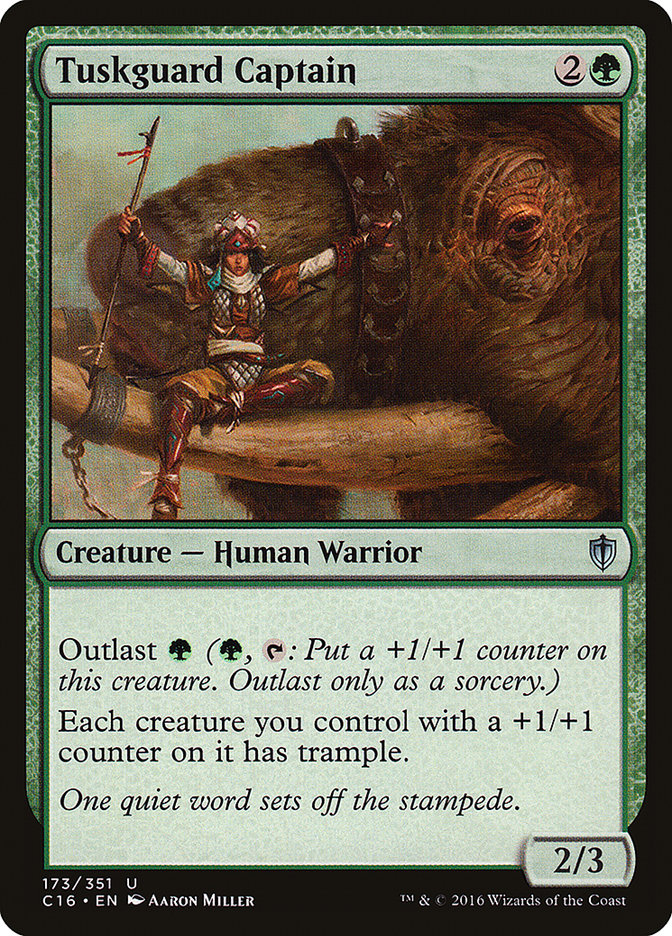 Tuskguard Captain [Commander 2016] | Card Merchant Takapuna