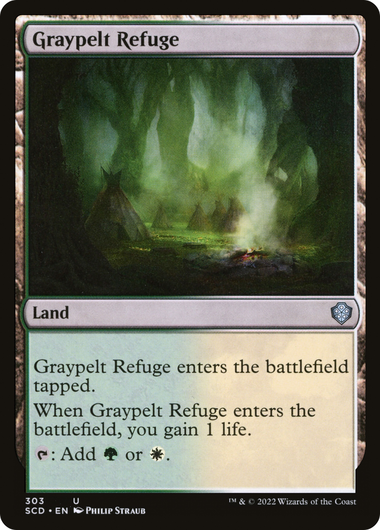 Graypelt Refuge [Starter Commander Decks] | Card Merchant Takapuna