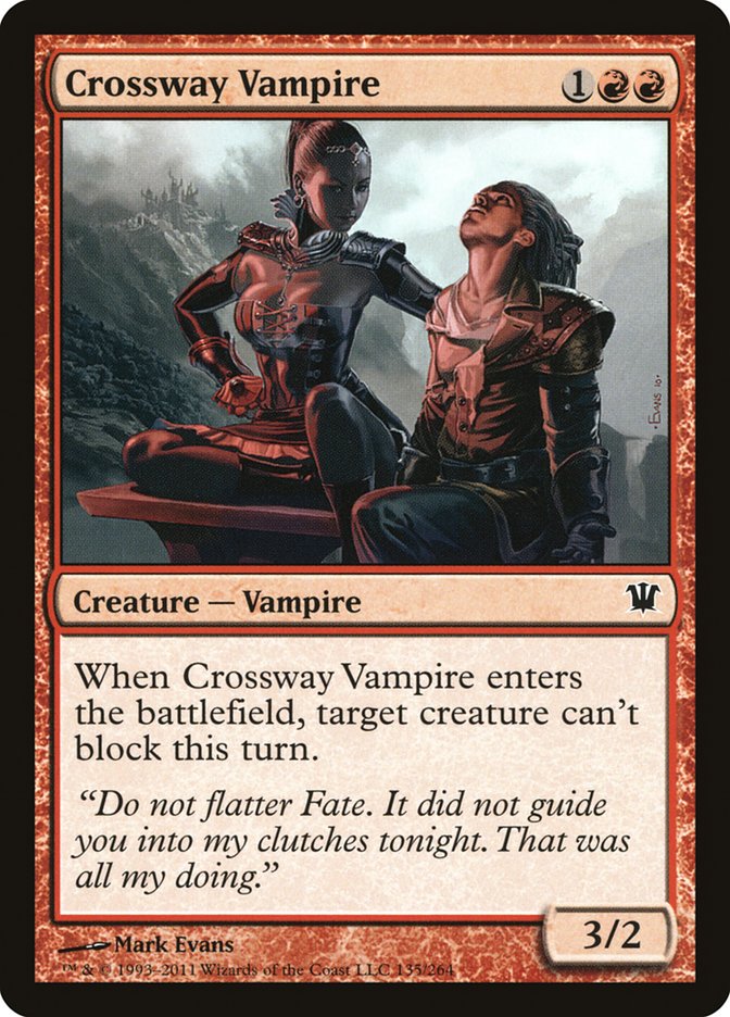 Crossway Vampire [Innistrad] | Card Merchant Takapuna