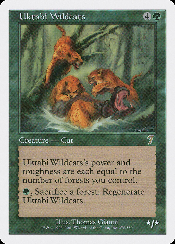 Uktabi Wildcats [Seventh Edition] | Card Merchant Takapuna