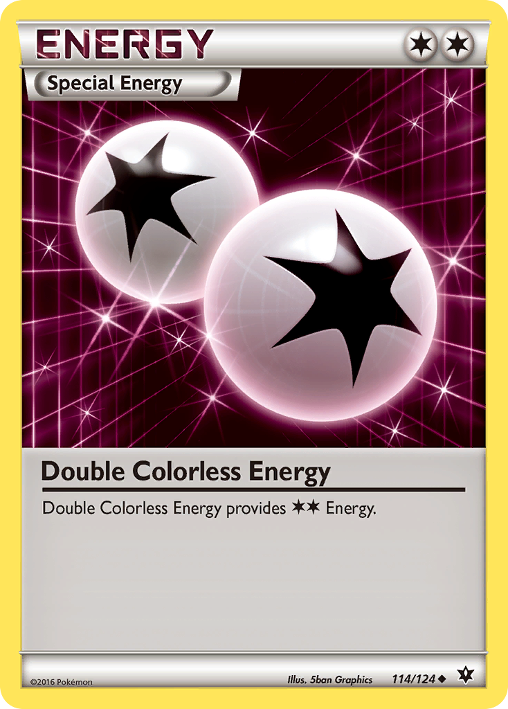 Double Colorless Energy (114/124) [XY: Fates Collide] | Card Merchant Takapuna