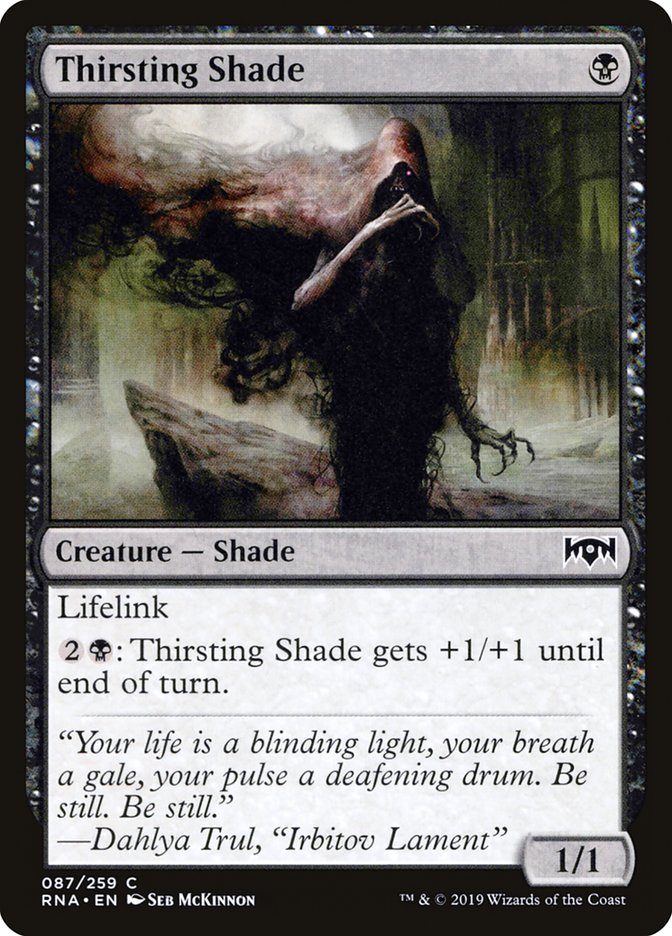 Thirsting Shade [Ravnica Allegiance] | Card Merchant Takapuna