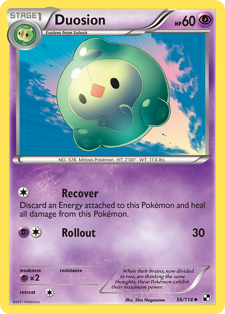 Duosion (56/114) [Black & White: Base Set] | Card Merchant Takapuna