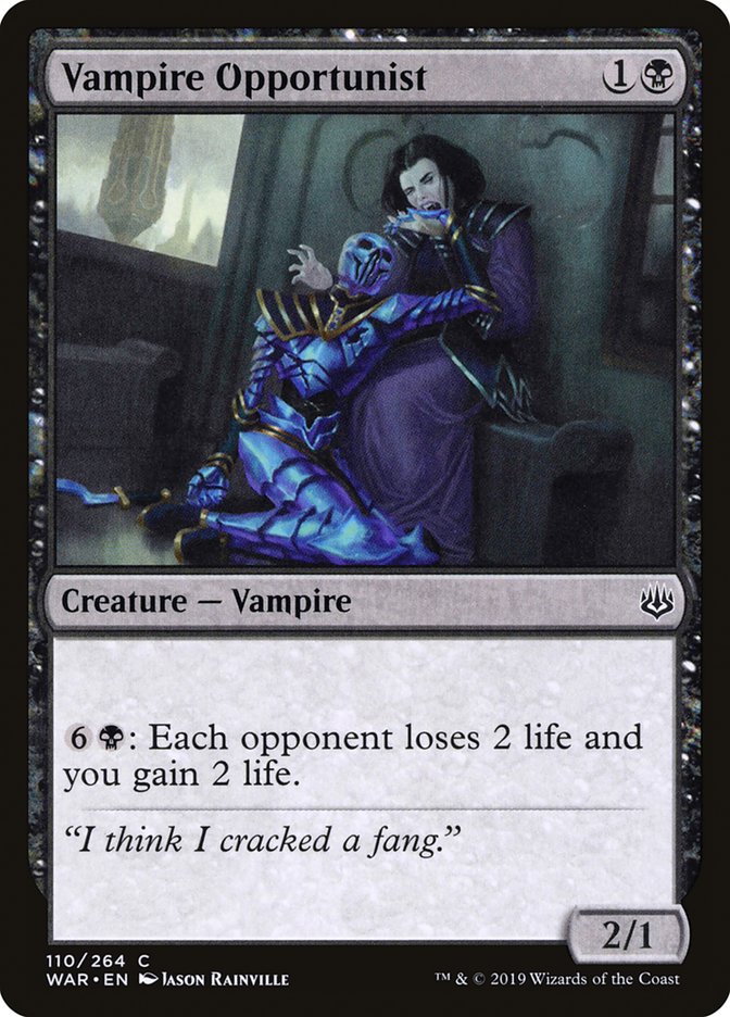 Vampire Opportunist [War of the Spark] | Card Merchant Takapuna