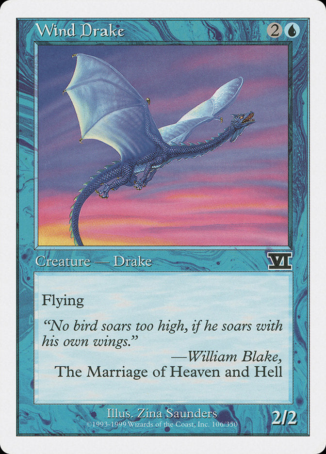 Wind Drake [Classic Sixth Edition] | Card Merchant Takapuna