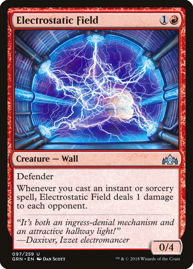 Electrostatic Field [Guilds of Ravnica] | Card Merchant Takapuna