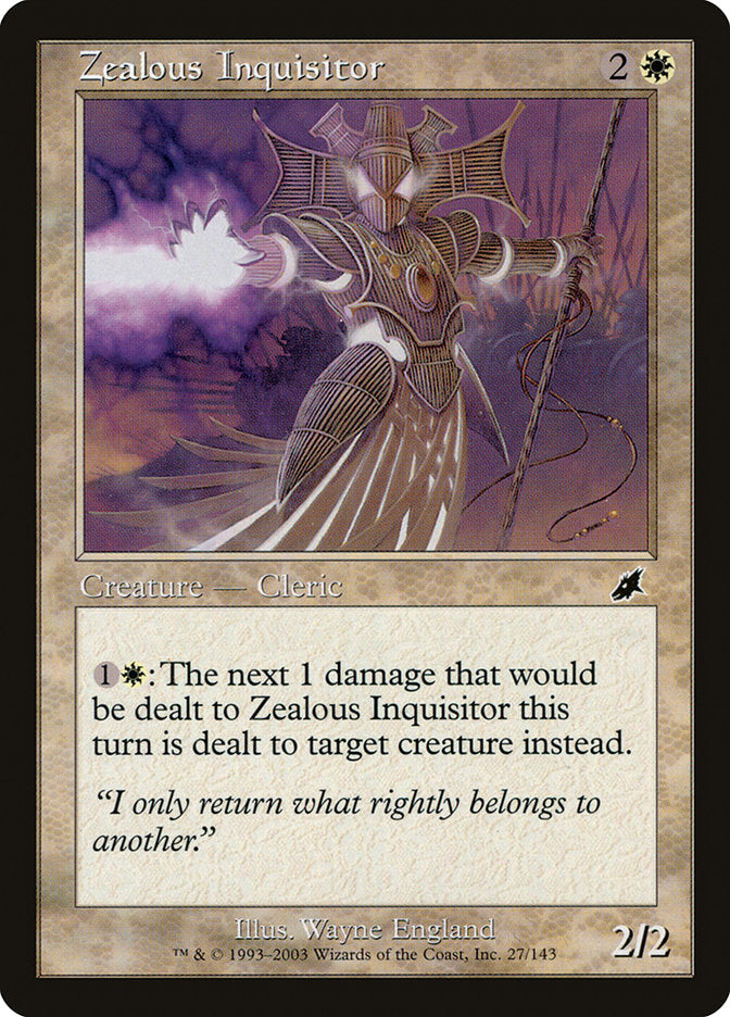 Zealous Inquisitor [Scourge] | Card Merchant Takapuna