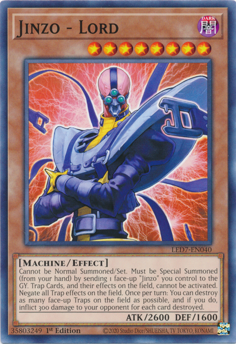 Jinzo - Lord [LED7-EN040] Common | Card Merchant Takapuna