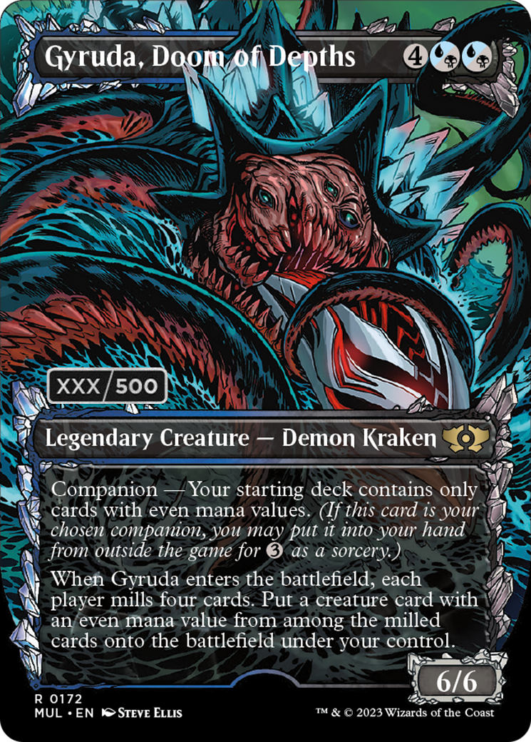 Gyruda, Doom of Depths (Serialized) [Multiverse Legends] | Card Merchant Takapuna