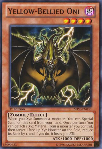 Yellow-Bellied Oni [SHSP-EN033] Common | Card Merchant Takapuna