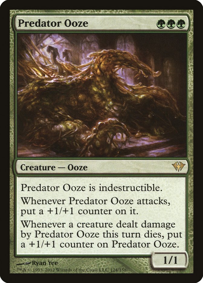 Predator Ooze [Dark Ascension] | Card Merchant Takapuna