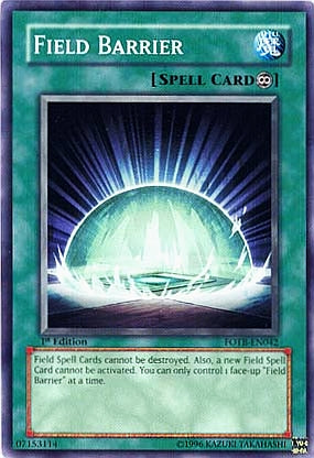 Field Barrier [FOTB-EN042] Common | Card Merchant Takapuna