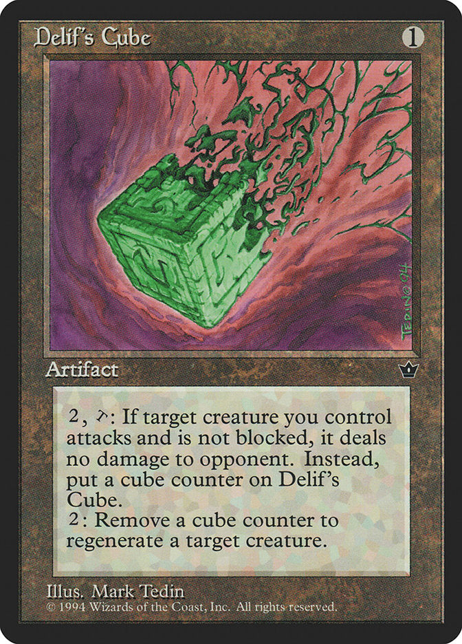 Delif's Cube [Fallen Empires] | Card Merchant Takapuna