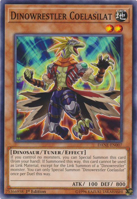 Dinowrestler Coelasilat [DANE-EN007] Common | Card Merchant Takapuna