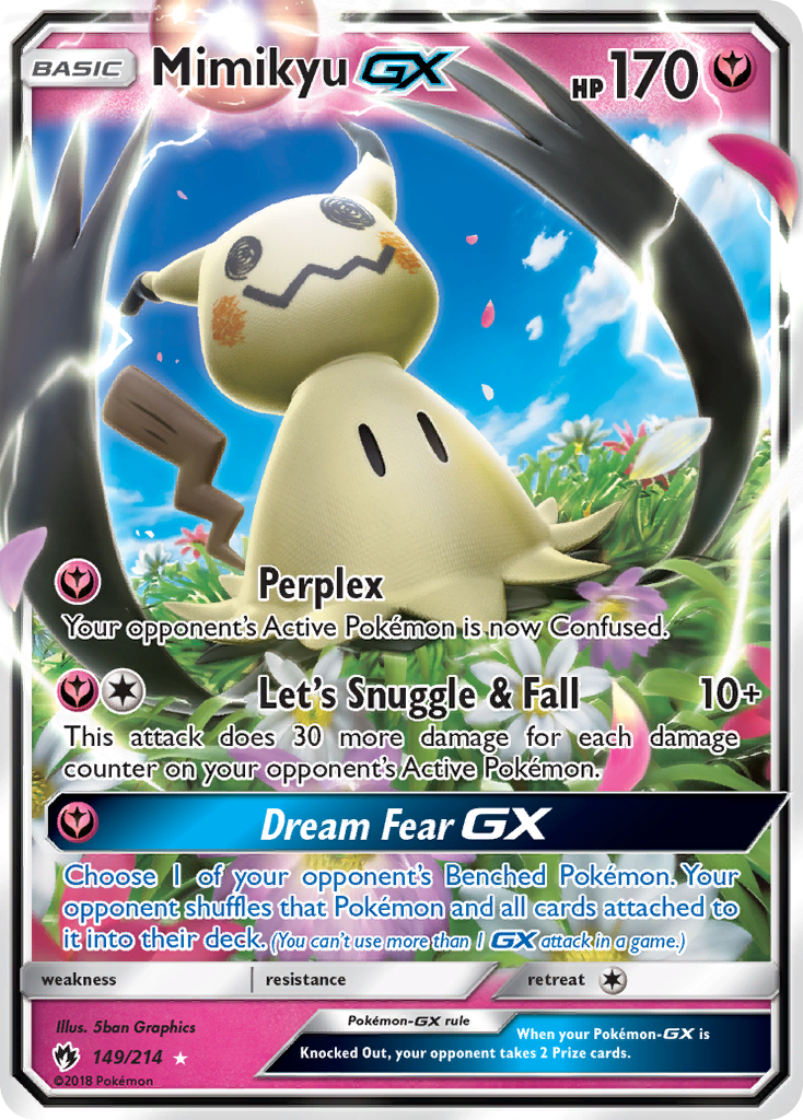 Mimikyu GX (149/214) [Sun & Moon: Lost Thunder] | Card Merchant Takapuna