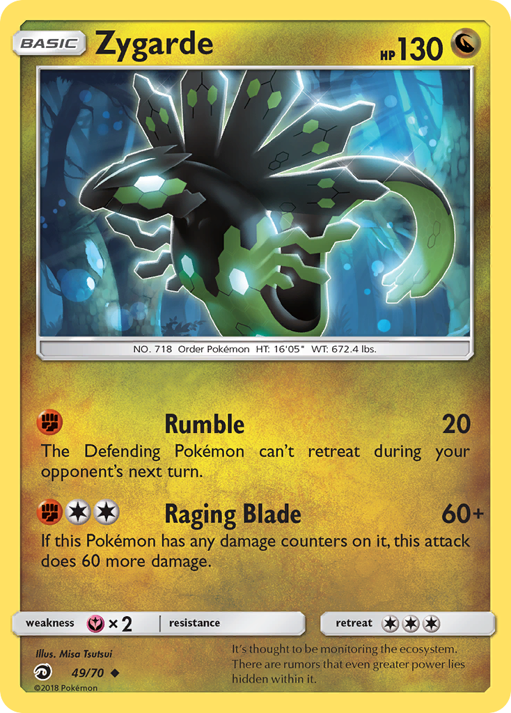 Zygarde (49/70) [Sun & Moon: Dragon Majesty] | Card Merchant Takapuna