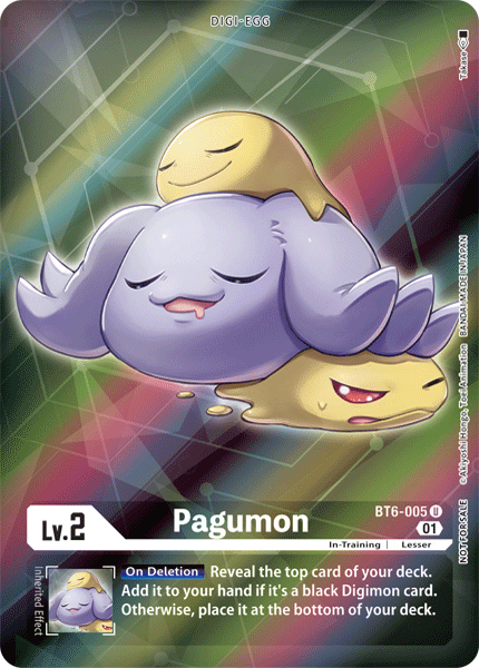 Pagumon [BT6-005] (Alternative Art - Box Topper) [Double Diamond] | Card Merchant Takapuna