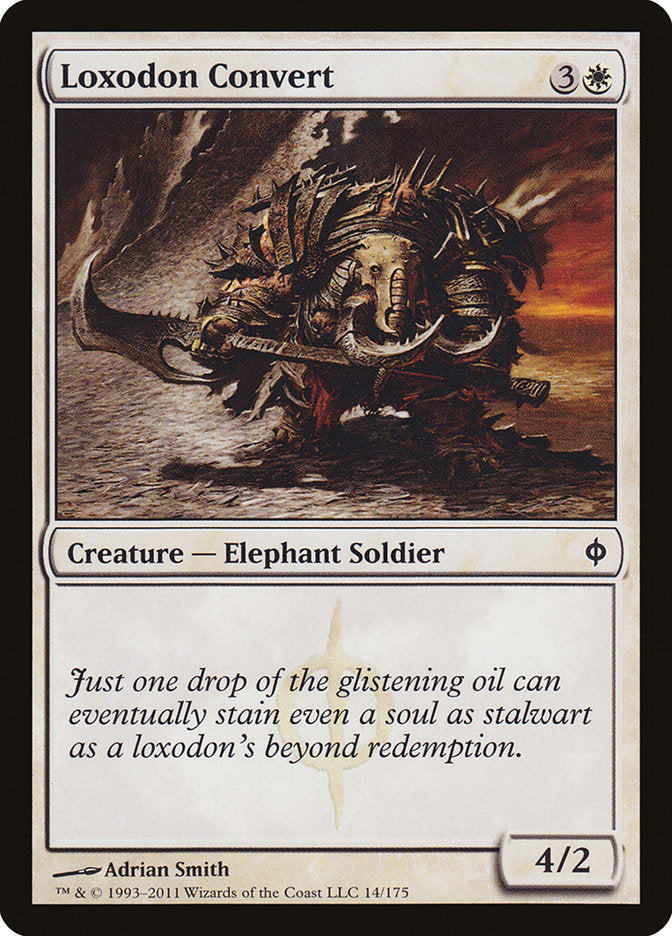 Loxodon Convert [New Phyrexia] | Card Merchant Takapuna