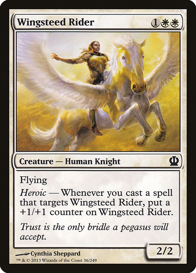 Wingsteed Rider [Theros] | Card Merchant Takapuna