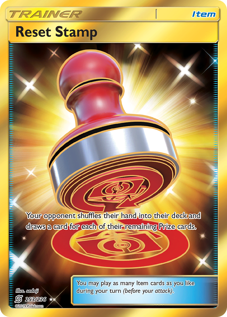 Reset Stamp (253/236) [Sun & Moon: Unified Minds] | Card Merchant Takapuna