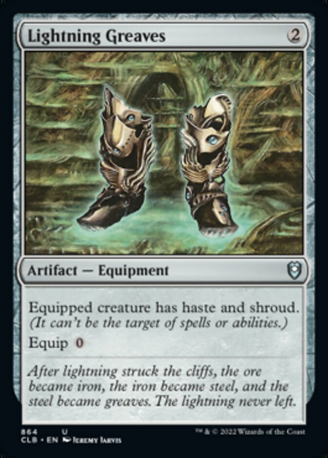 Lightning Greaves [Commander Legends: Battle for Baldur's Gate] | Card Merchant Takapuna