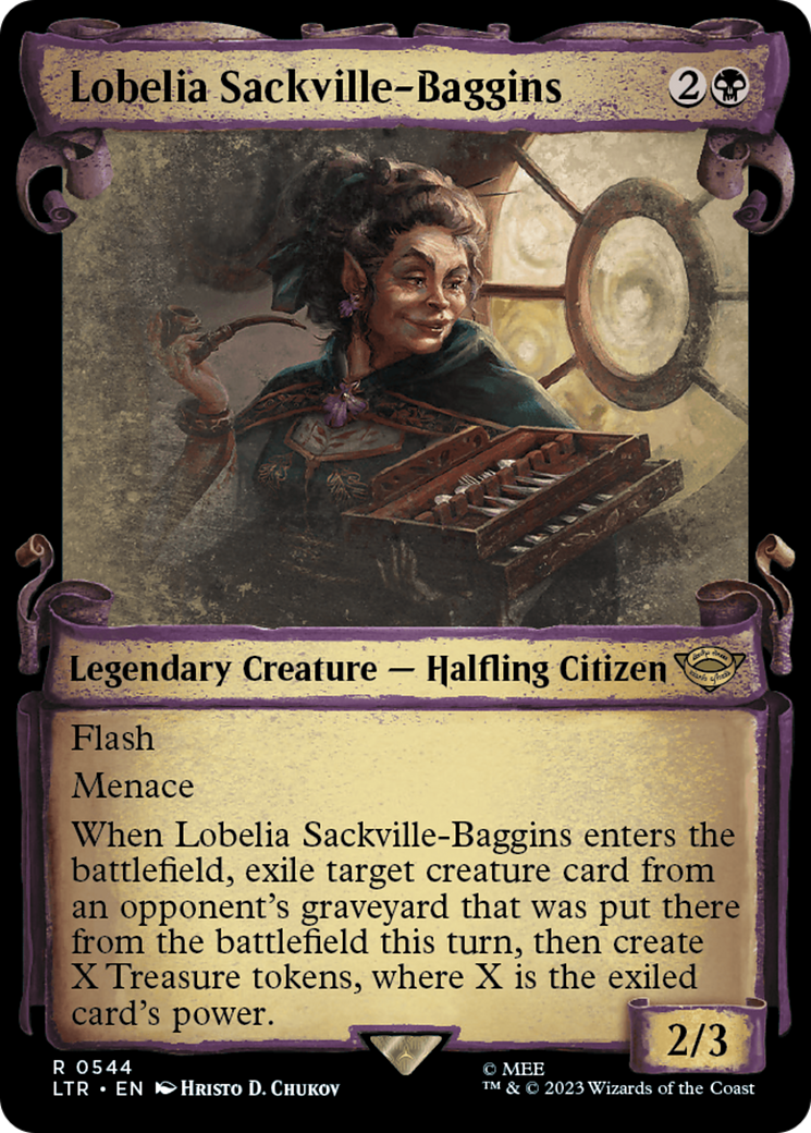 Lobelia Sackville-Baggins [The Lord of the Rings: Tales of Middle-Earth Showcase Scrolls] | Card Merchant Takapuna