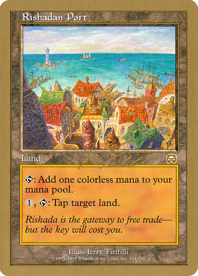 Rishadan Port (Jon Finkel) [World Championship Decks 2000] | Card Merchant Takapuna