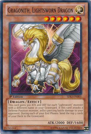 Gragonith, Lightsworn Dragon [SDLI-EN005] Common | Card Merchant Takapuna