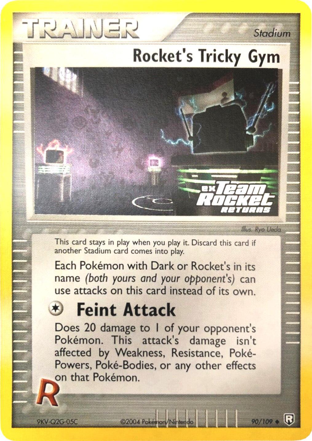 Rocket's Tricky Gym (90/109) (Stamped) [EX: Team Rocket Returns] | Card Merchant Takapuna