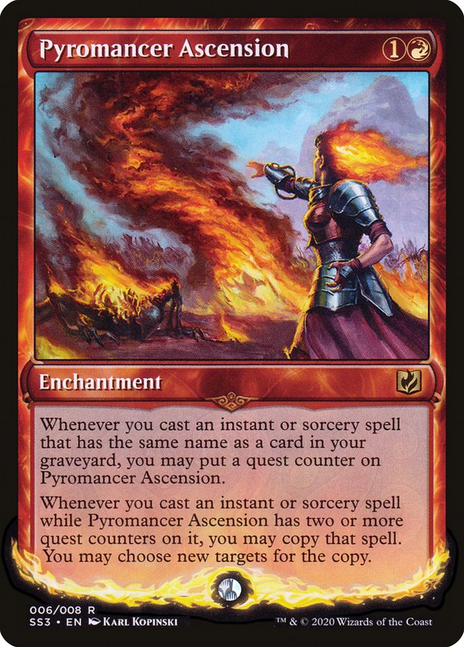 Pyromancer Ascension [Signature Spellbook: Chandra] | Card Merchant Takapuna