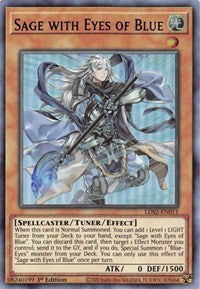 Sage with Eyes of Blue (Purple) [LDS2-EN011] Ultra Rare | Card Merchant Takapuna