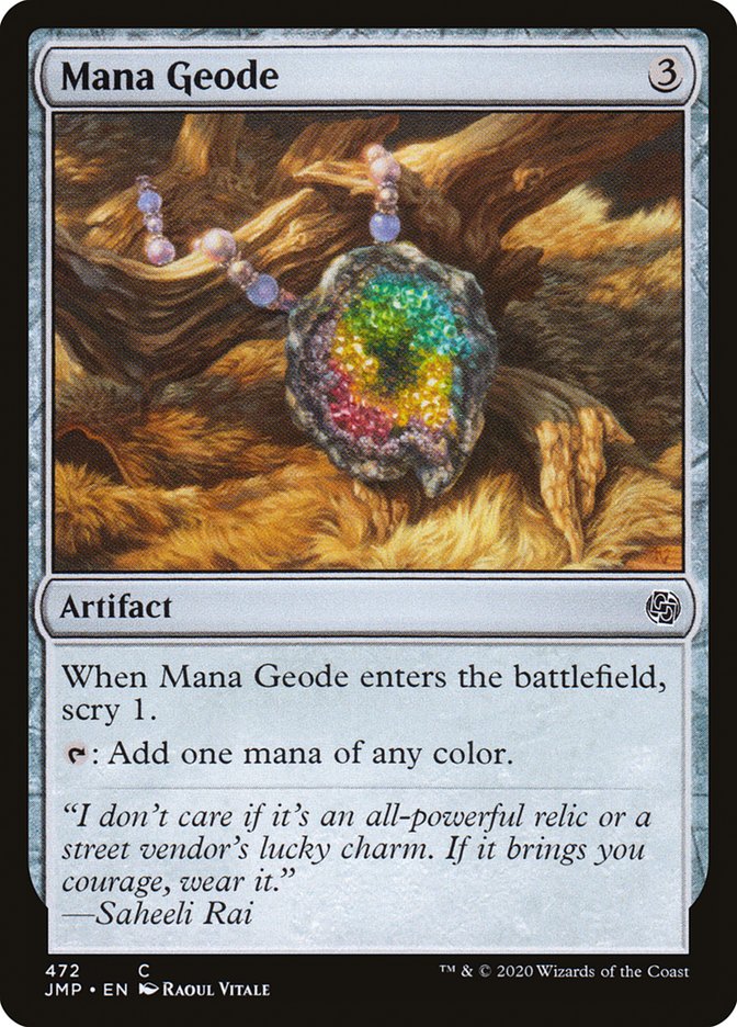 Mana Geode [Jumpstart] | Card Merchant Takapuna