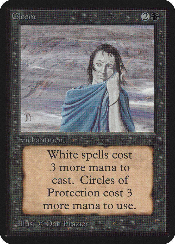 Gloom [Alpha Edition] | Card Merchant Takapuna