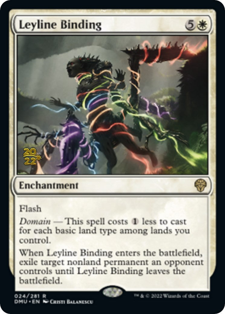 Leyline Binding [Dominaria United Prerelease Promos] | Card Merchant Takapuna