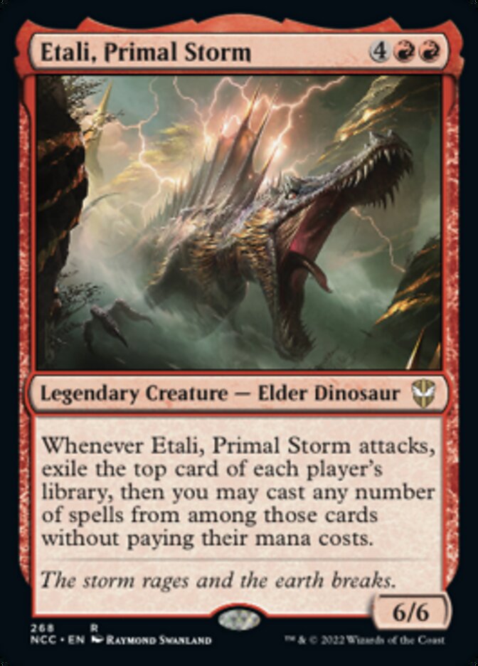 Etali, Primal Storm [Streets of New Capenna Commander] | Card Merchant Takapuna