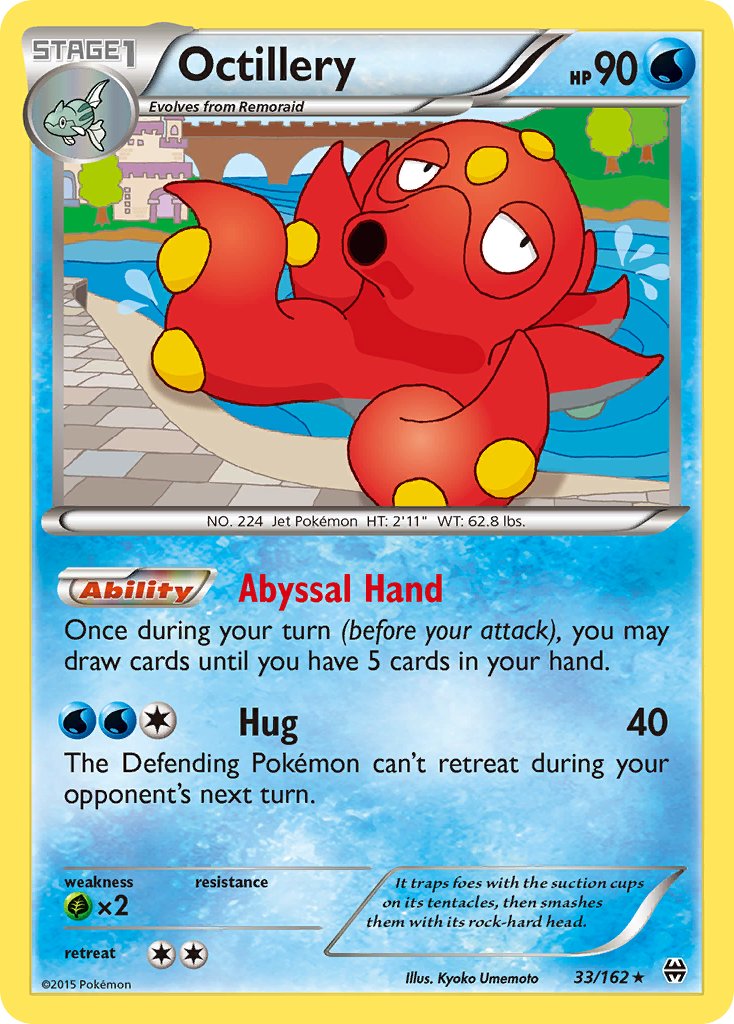 Octillery(33/162) (Theme Deck Exclusive) [XY: BREAKthrough] | Card Merchant Takapuna