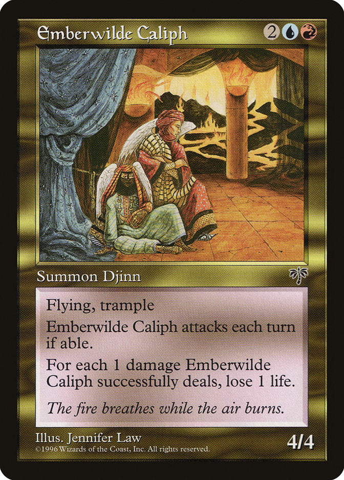 Emberwilde Caliph [Mirage] | Card Merchant Takapuna