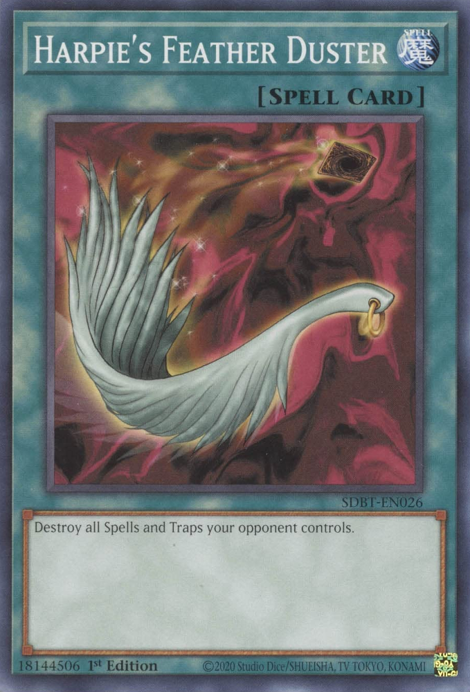 Harpie's Feather Duster [SDBT-EN026] Common | Card Merchant Takapuna