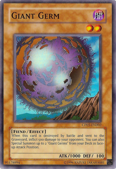 Giant Germ [CP05-EN002] Super Rare | Card Merchant Takapuna