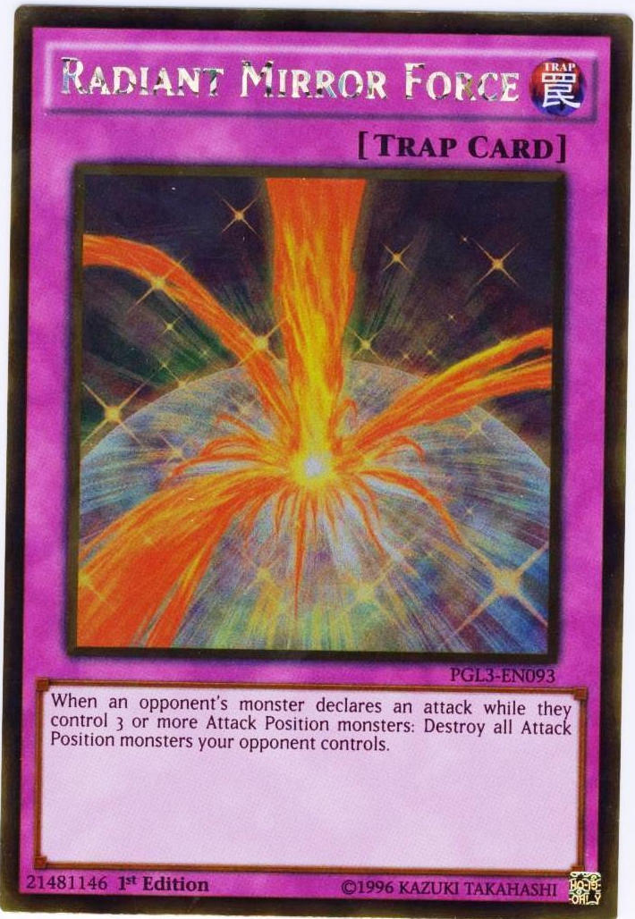 Radiant Mirror Force [PGL3-EN093] Gold Rare | Card Merchant Takapuna