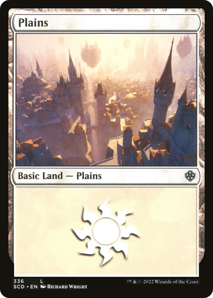 Plains (336) [Starter Commander Decks] | Card Merchant Takapuna