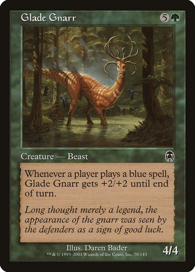 Glade Gnarr [Apocalypse] | Card Merchant Takapuna