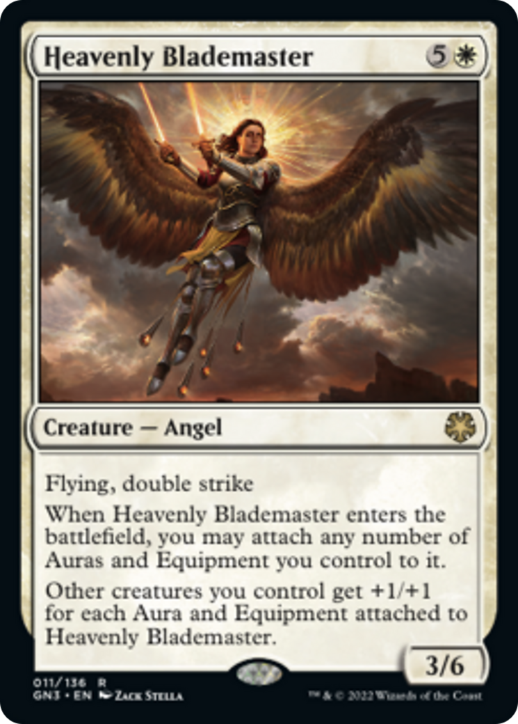 Heavenly Blademaster [Game Night: Free-for-All] | Card Merchant Takapuna