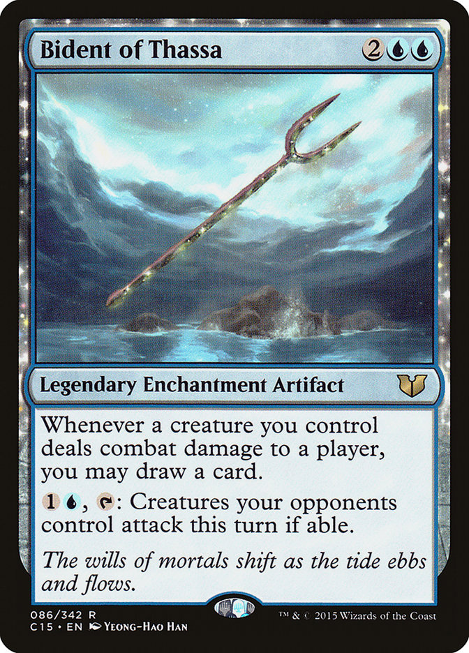 Bident of Thassa [Commander 2015] | Card Merchant Takapuna