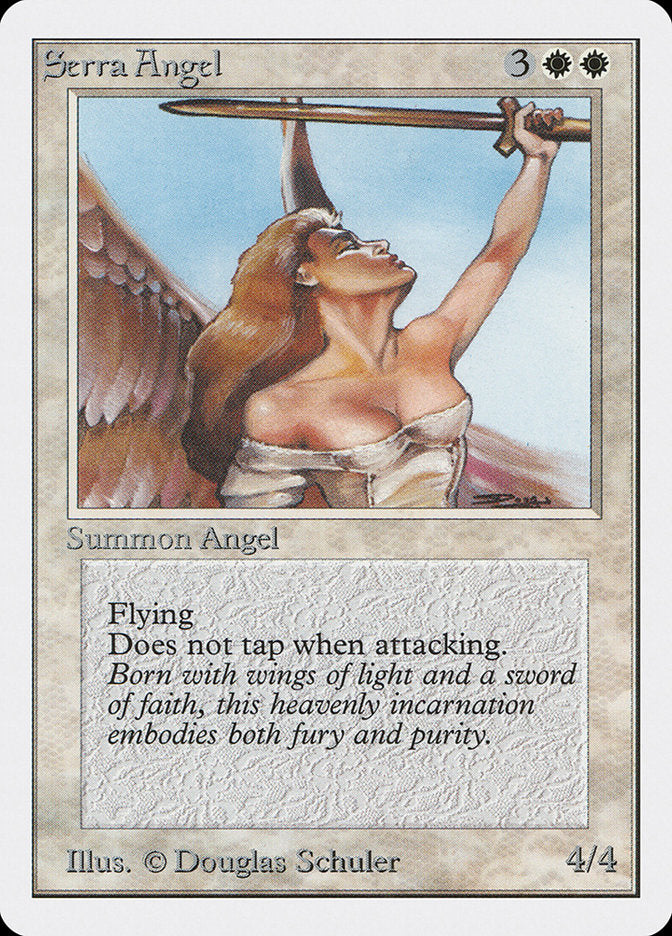 Serra Angel [Unlimited Edition] | Card Merchant Takapuna