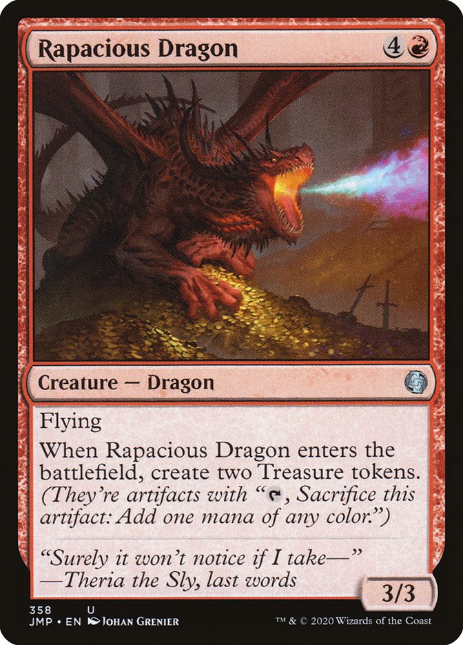 Rapacious Dragon [Jumpstart] | Card Merchant Takapuna