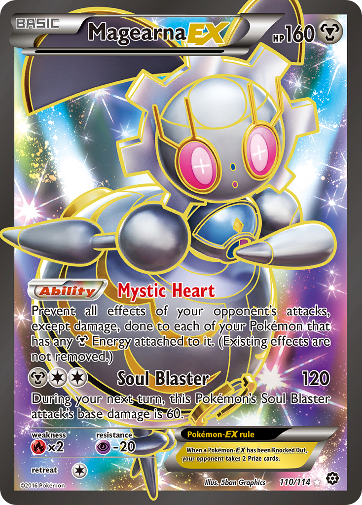 Magearna EX (110/114) [XY: Steam Siege] | Card Merchant Takapuna