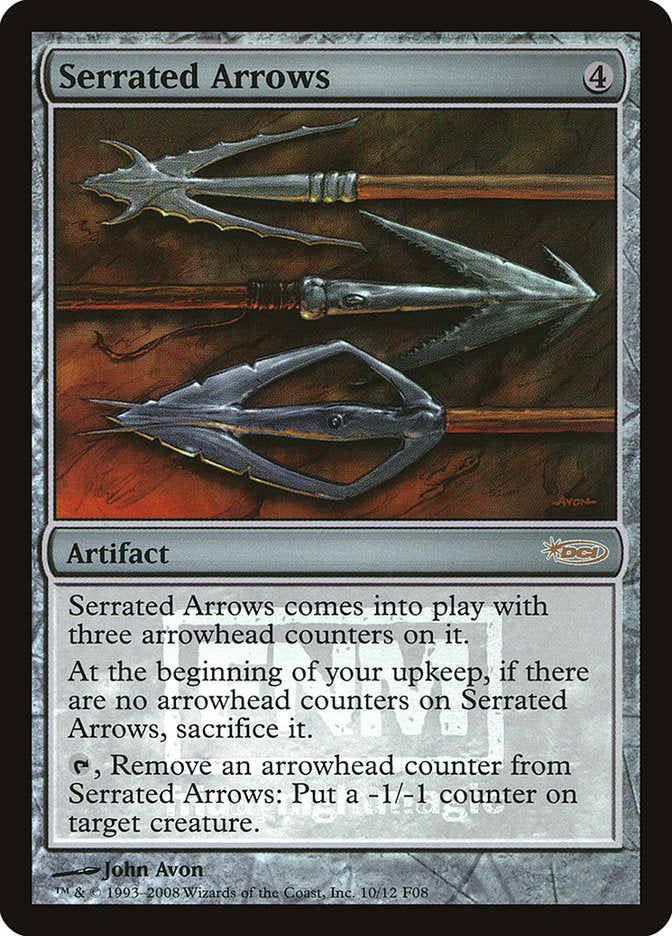 Serrated Arrows [Friday Night Magic 2008] | Card Merchant Takapuna