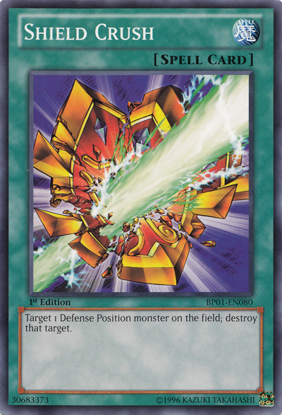 Shield Crush [BP01-EN080] Common | Card Merchant Takapuna