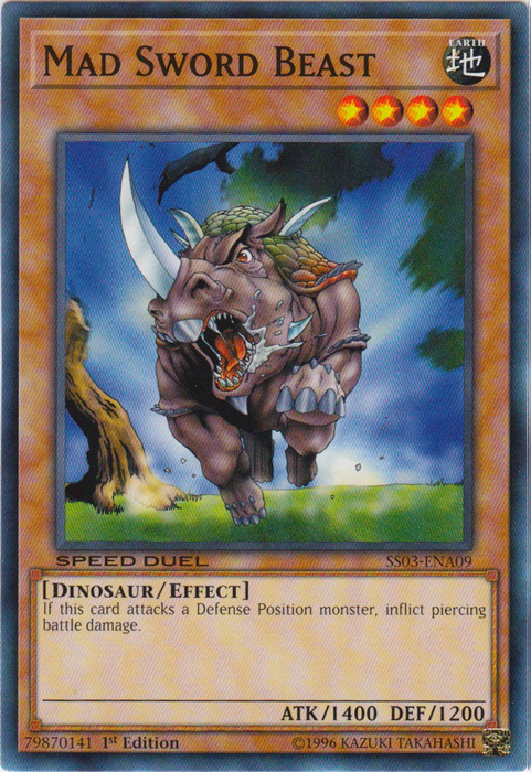 Mad Sword Beast [SS03-ENA09] Common | Card Merchant Takapuna